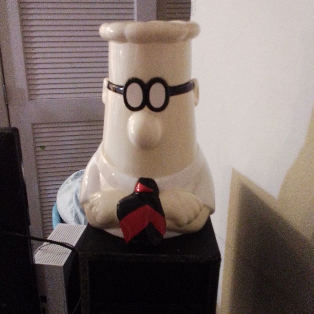 Delbert cookie jar